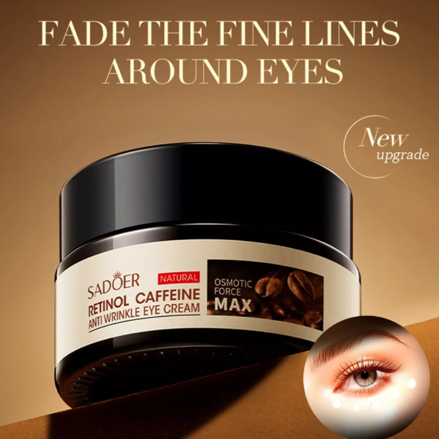 Crema para el Contorno de tus Ojos, con Retinol y Cafeína